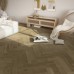 Виниловая плитка ПВХ Ceramin Nuva Herringbone Glue Soft Oak Mid Brown 65202